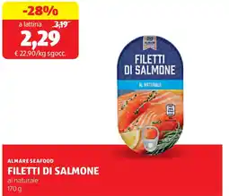 ALDI Almare seafood filetti di salmone offerta
