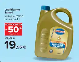 Carrefour Lubrificante Tamoil offerta