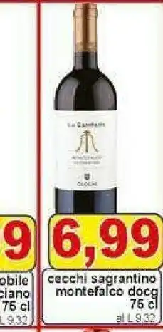 Sagrantino montefalco 750 ml