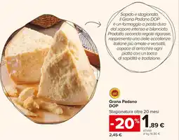 Carrefour Market Grana Padano DOP offerta