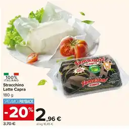 Carrefour Market Stracchino Latte Capra offerta