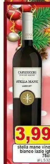 Pewex Stella mane vino bianco lazio 750 ml offerta