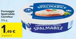 Carrefour Market Formaggio Spalmabile Carrefour offerta
