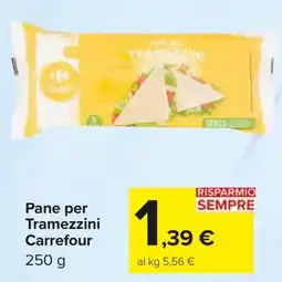 Carrefour Market Pane per Tramezzini Carrefour offerta