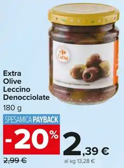 Carrefour Market Extra Olive Leccino Denocciolate offerta