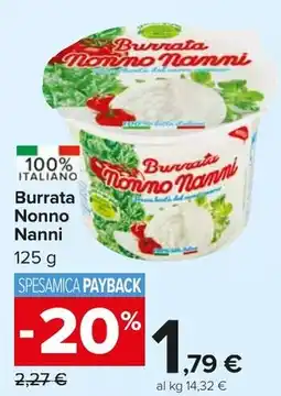 Carrefour Market Burrata Nonno Nanni offerta