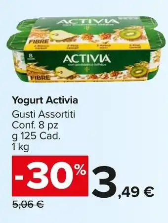 Carrefour Market Yogurt Activia offerta