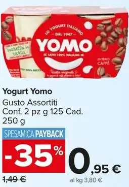 Carrefour Market Yogurt Yomo offerta
