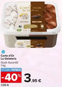 Carrefour Market Carte d'Or La Gelateria offerta