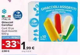 Carrefour Market Ghiaccioli Carrefour offerta
