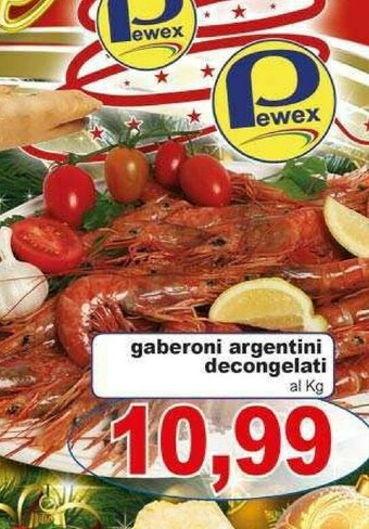 Pewex Gamberoni argentini decongelati offerta