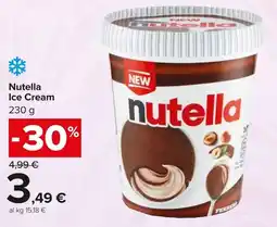 Carrefour Market Nutella Ice Cream offerta