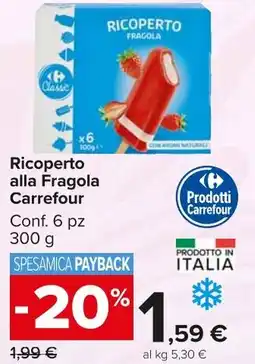 Carrefour Market Ricoperto alla Fragola Carrefour offerta