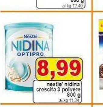 Nidina crescita 3 polvere