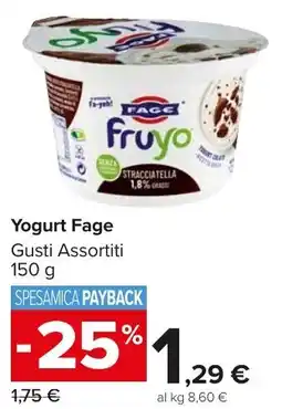Carrefour Market Yogurt Fage Gusti Assortiti offerta