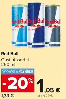 Carrefour Market Red Bull Gusti Assortiti offerta