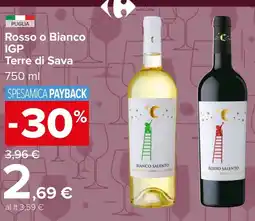 Carrefour Market Rosso o Bianco IGP Terre di Sava offerta