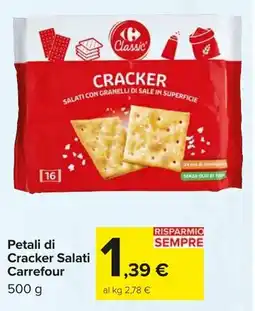 Carrefour Market Petali di Cracker Salati Carrefour offerta