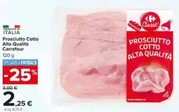 Carrefour Market Prosciutto Cotto Alta Qualità Carrefour offerta