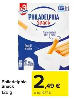 Carrefour Market Philadelphia Snack offerta