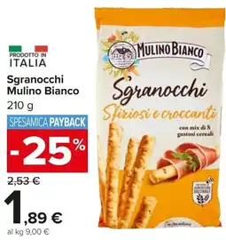 Carrefour Market Sgranocchi Mulino Bianco offerta