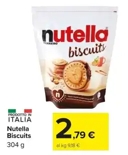Carrefour Market Nutella Biscuits offerta