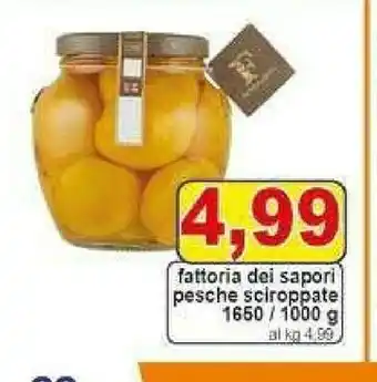 Pewex Pesche sciroppate offerta