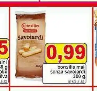Pewex Consilia - savoiardi 300 g(ml) offerta
