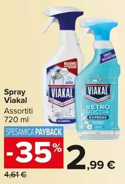 Carrefour Market Spray Viakal Assortiti offerta