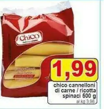 Pewex Cannelloni di carne / ricotta spinaci offerta