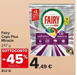 Carrefour Market Fairy Caps Plus Miracle offerta