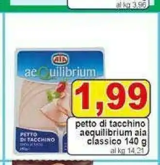 Pewex Petto di tacchino al forno aequilibrium 140 g(ml) offerta