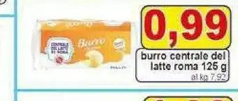 Pewex Brescia centrale del latte - burro di centrale 125 g(ml) offerta