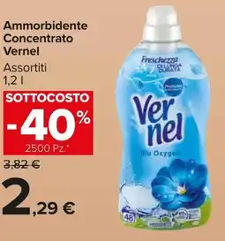Carrefour Market Ammorbidente Concentrato Vernel offerta