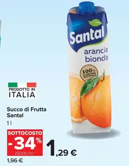 Carrefour Succo di Frutta Santal offerta