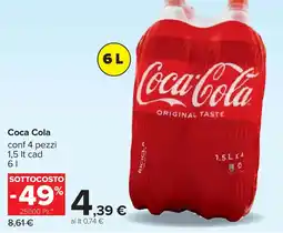 Carrefour Coca-Cola offerta