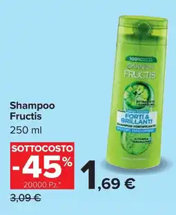 Carrefour Shampoo Fructis offerta