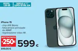 Carrefour iPhone 15 offerta