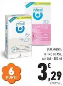 Conad Detergente intimo INFASIL vari tipi offerta