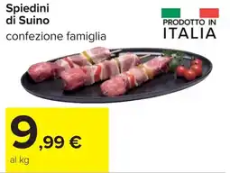 Carrefour Spiedini di Suino offerta