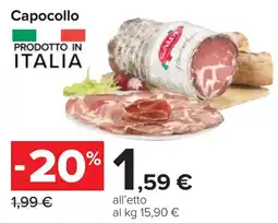 Carrefour Capocollo offerta