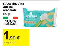 Carrefour Stracchino Alta Qualità Granarolo offerta
