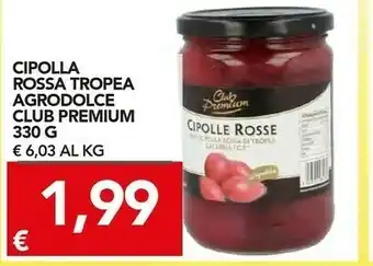 Club premium cipolla rossa tropea agrodolce