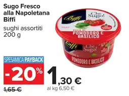 Carrefour Sugo Fresco alla Napoletana Biffi offerta