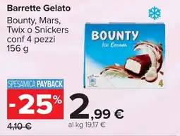 Carrefour Barrette Gelato offerta