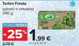 Carrefour Tortini Frosta offerta
