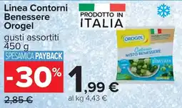 Carrefour Linea Contorni Benessere Orogel offerta