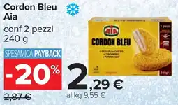 Carrefour Cordon Bleu Aia offerta