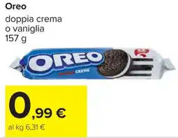 Carrefour Oreo doppia crema o vaniglia offerta