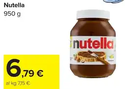 Carrefour Nutella offerta